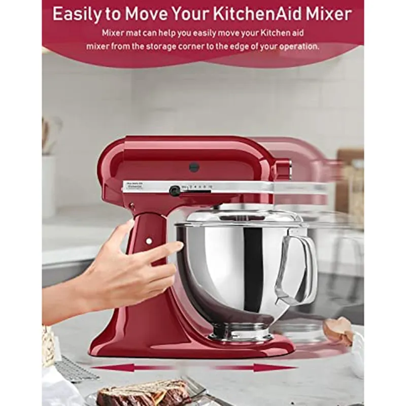 Mixer Mover For Kitchenaid Mixer Slider Mat,For Kitchenaid 4.5-5