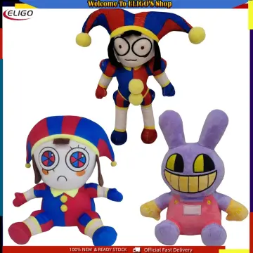 The Amazing Digital Circus Plush Toy Stuffed Pomni The Jester Palmny Doll  25cm