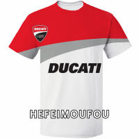 New Ducati Logo T-shirt Sweatshirt Short-sleeved Top Round Neck High-quality Summer Mens Oversized 04