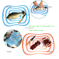 Donglon ห้องครัวพลาสติกตัดสับสับผักผลไม้บอร์ด ultra-thin