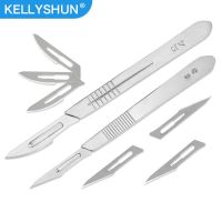 【YF】 10pcs 11  23  Carbon Surgical Scalpel Blades   1pc Handle Cutting PCB Repair