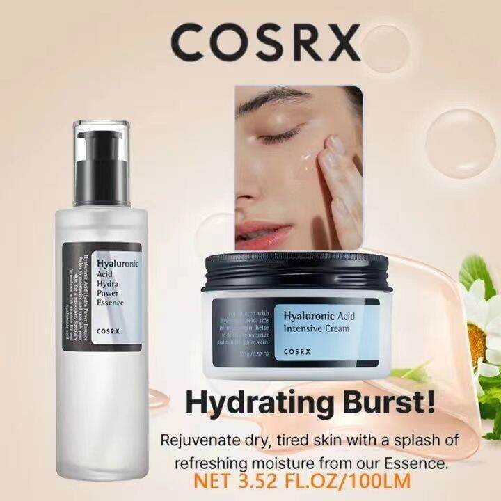 COSRX Hyaluronic Acid Hydra Power Essence 100ml /Intensive Cream 100ml