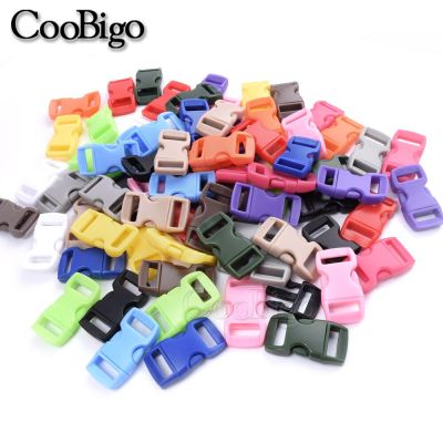 12pcs Paracord Bracelet Buckle Clip Side Release Buckles for Jewelry Making Outdoor Sport Wristband DIY Craft Accessories 10mm Cable Management