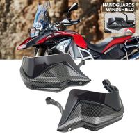 F800GS ADV คาร์บอนแฮนด์การ์ดป้องกันโล่มือเหมาะสำหรับ BMW F800 GS F 800GS ผจญภัย2013-2022 2018 2019 2020 2021มอเตอร์ไซค์