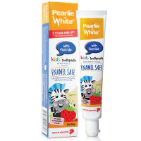 Pearlie White ยาสีฟันเด็ก สูตร Enamel Safe Kids Fluoride สำหรับเด็กอายุ 2 ปีขึ้นไป - Fluoride 1000PPM