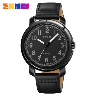 Skmei 1987ธุรกิจผู้ชายควอตซ์นาฬิกาข้อมือวันที่ปฏิทินนาฬิกาแฟชั่นกีฬากันน้ำบุรุษนาฬิกากันกระแทกสาธารณะ Run