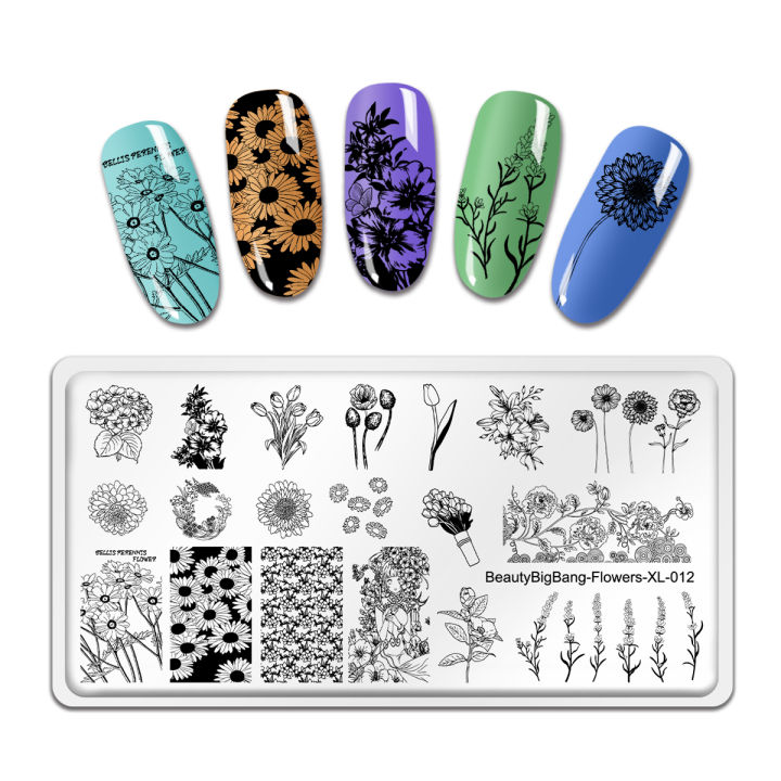 beautymalls-beautybigbang-nail-stamping-plates-nail-art-stamping-plate-template-manicure-flower-leaves-plants-beautybigbang-flowers-xl-012