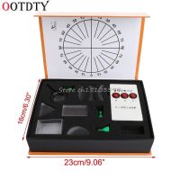 OOTDTY Optical Equipments Experiments Concave Convex Lens Prism Set Physical Optical Kit Laboratory Equipment Drop Ship