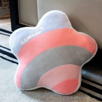 ¤❍ Colorful Moon Rainbow Star Cloud Pillows Kids Velvet Plush Toys Soft Sofa Seat Cushion Baby Sleeping Pillow Gift Home Decor