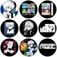 1pcs 58mm Anime Hunter x Hunter Cosplay Badges Gon Freecss Brooch Icon Collection Bags Decorations Brooch Fashion Brooches Pins