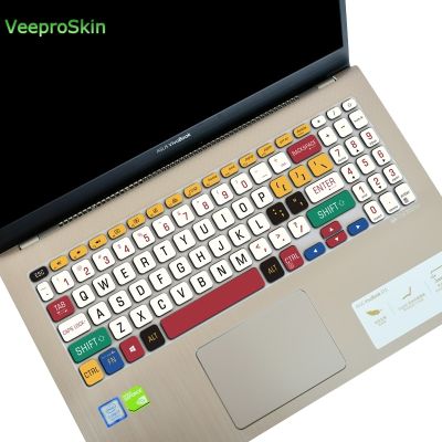 Keyboard Cover Skin For Asus Vivobook 15  x512ub X512FJ X212FL X512FB X515FA X512F X512DA X512UF X512UA x512fb 15.6 inch Keyboard Accessories