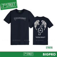 เสื้อยืด 7th Street แนวสตรีท รุ่น Strong wing (กรมเข้ม) STR016 ของแท้