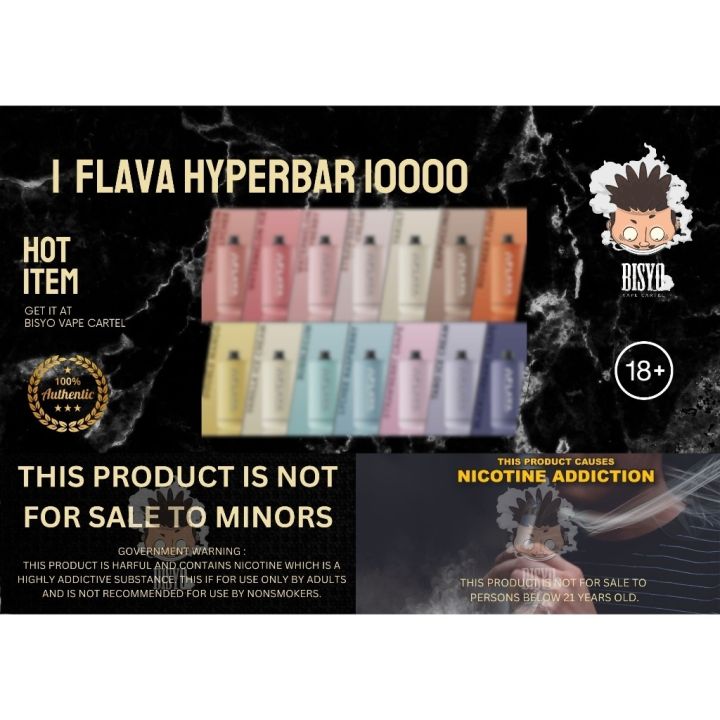 (Legit) Flava Hyperbar 10000 by Instabar Lazada PH