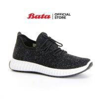 Bata MENS CASUAL รองเทาผ้าใบผู้ชาย แฟชั่นชาย แบบเชือก สีดำ รหัส 8296175