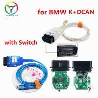 For BMW K DCAN Switch OBDII Diagnostic Cable K DCAN USB Interface Ediabas K D CAN OBD2 Diagnostic Scanner FT232RL