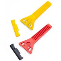 Plastic Scraper Glass Cleaning Tool Painters Cleaning Supplies Paint Remover Tool Window Scraper Rubber Squeegee