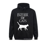 Sudadera con capucha de padre de gatos para hombre, prenda de vestir masculina con capucha de piel de papá para amantes de los gatos S500392