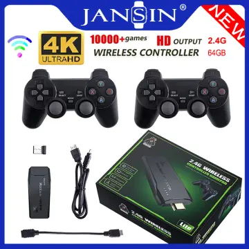 Dropship M8 Video Game Console 2.4G Double Wireless Controller Game Stick  4K 10000 Games 64GB Retro Games to Sell Online at a Lower Price