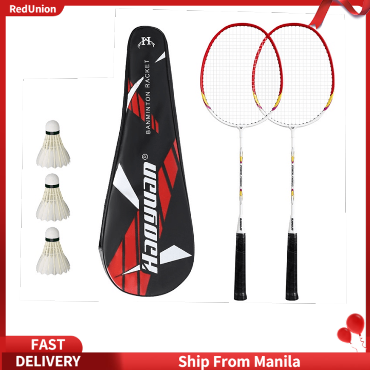 2pcs Badminton Set Badminton Rackets Original Training set with 2