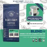 Cà phê rang xay nguyên chất Blend 80% Robusta và 20% Arabica B lao Farm