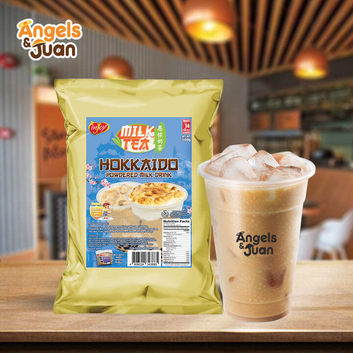 Injoy Milk Tea Powder Hokkaido 500g | Lazada PH