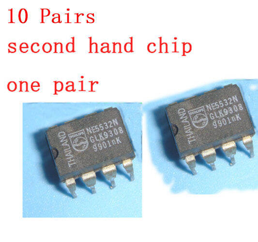 10 Pairs Second Hand NE5532N Dual Op Amp Chip | Lazada PH