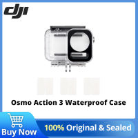 DJI Osmo Action 3เคสกันน้ำ60เมตรสำรวจและจับภาพสำหรับ Osmo Action 3อุปกรณ์เสริมต้นฉบับในสต็อก