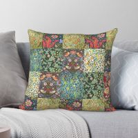 [HOT SHXLLOWWQWH 522] William Morris Pattern Collection ปลอกหมอนโพลีเอสเตอร์ผ้าลินินกำมะหยี่รูปแบบ Zip Decor โซฟาเบาะรองนั่งขายส่ง