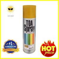 สีสเปรย์ TOA #20 GOLD 400 ซีซีACRYLIC LACQUER SPRAY PAINT TOA #20 GOLD 400CC **สามารถออกใบกำกับภาษีได้ค่ะ**