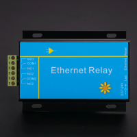 2-Way Ethernet Network Relay Module IP Remote Access Controller Smart Home Industrial Grade