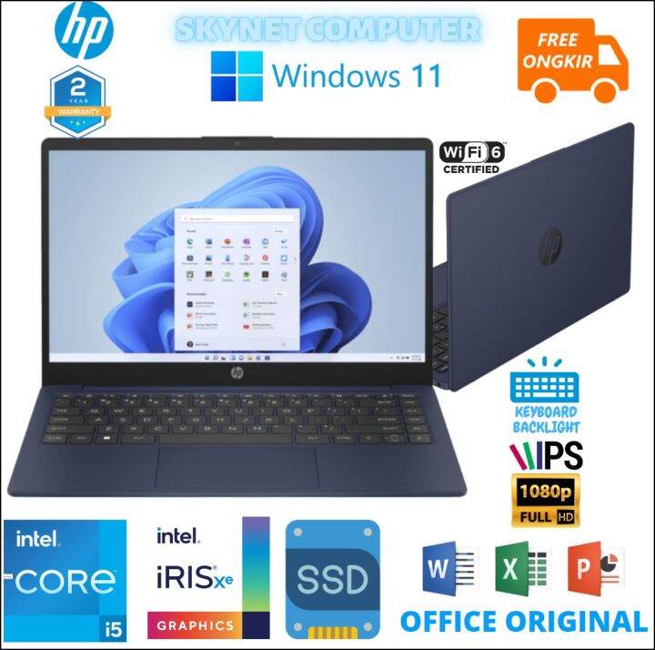 LAPTOP HP 14 EP0002TU INTEL CORE I5 1335U RAM16GB SSD512GB INTEL IRIS ...