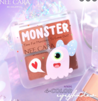 Nee cara N1965 -Monster 4 Colors Eye shadow