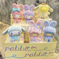 【Ganggang】Sanrio ซีรีส์ Bunny สุนัขลอเรล คูโลมิ ทำนอง เครื่องประดับโต๊ะ เด็กออฟฟิศมือน่ารัก