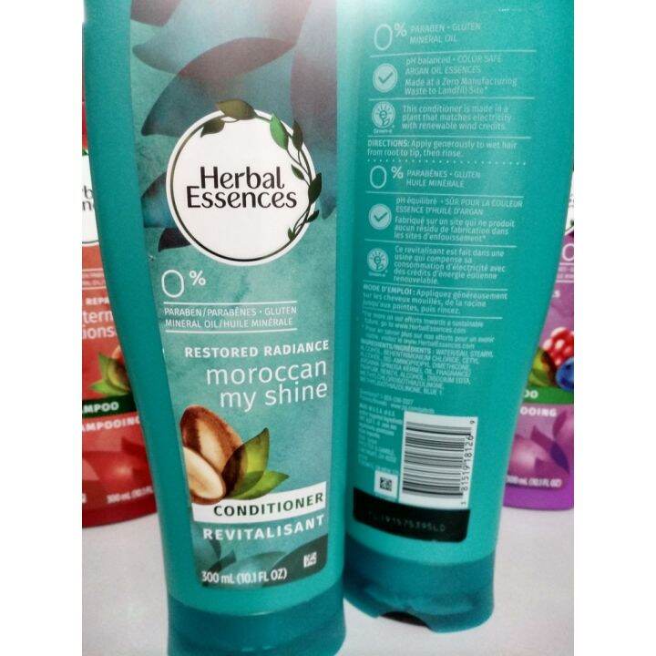 Us Original Cod Herbal Essences Restored Radiance Moroccan My Shine 300 Ml Lazada Ph 4180