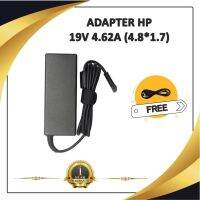 ADAPTER NOTEBOOK HP 19V 4.62A (4.8*1.7) / อะแดปเตอร์เอชพี + แถมสายไฟ