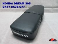 HONDA DREAM 305 CA77 CA78 C77 DOUBLE SEAT COMPLETE “BLACK” (รูปิด) // เบาะหมูยักษ์ เบาะมอเตอร์ไซค์ สินค้าคุณภาพดี