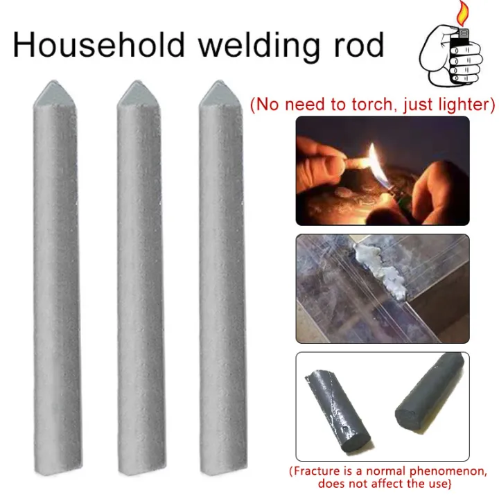 1/3/12Pcs Powder Cored Aluminum Welding Rod Low Temperature Aluminum