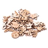 【YF】❂  30mm 40pcs Pattern Scrapbooking Embellishment for Sewing Decoration MZ428