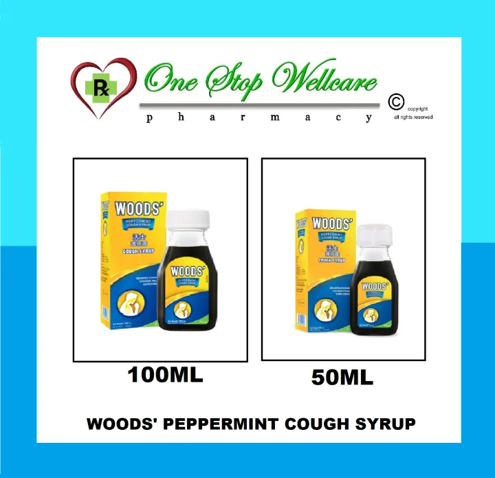 WOODS' PEPPERMINT COUGH SYRUP 100ML (EXP 05/2025) / 50ML (EXP 06/2025