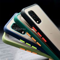 Transparent Matte Color Frame phone case on For Xiaomi mi note 10 lite 5G Redmi 9 9a 9c note 9 Pro 9s 9Pro Cover 10lite casees