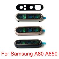 Rear Camera Glass Lens For Samsung Galaxy A80 A850 A805F Back Main Camera Glass Lens Ring Frame Cover Replacement Parts