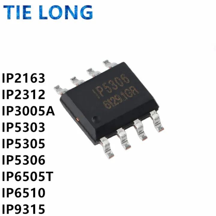 thumbnail image 2 of 10PCS 100% New IP5306 Sop-8 Chipset 2 of 12