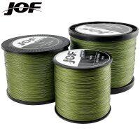 ยี่ห้อ JOF เอ็นตกปลาถัก PE ยาว500ม. 300ม. 8 Strands18-78ปอนด์เอ็นตกปลาสายตกปากหลายเส้นสำหรับปลาคาร์พสายเบ็ดตกปลาสำหรับตกปลาทุกชนิด