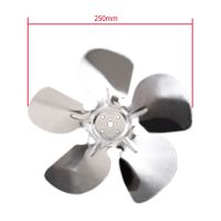 【jw】⊙  blade Aluminum fan motor Refrigerator freezer condenser cooling aluminum Freezer