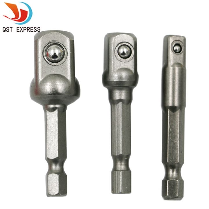 1-3pcs-chrome-vanadium-steel-socket-adapter-seth-ex-shank-to-1-4-quot-3-8-quot-1-2-quot-extension-drill-bits-hex-bit-set-power-tools