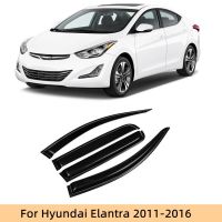 For Hyundai Elantra 2011 2012 2013 2014 2015 2016 Window Visor Deflector Rain Sun Guard Awning Shelter Car Styling Accessories