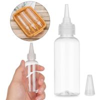 5pcs 10-250ml Empty Dropper Bottle Plastic Squeeze Bottle With Childproof Cap For Oil Paint Liquid Glue Container Ink Oil Droppe Drawing Painting Supp