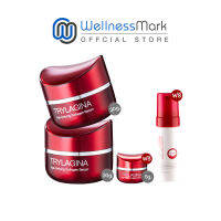 Trylagina 12x Age-Defying collagen serum (30g.) 2 กล่อง + Trylagina 12X (5 กรัม) 1 กล่อง  + Trylagina Mousse Foam 1 กล่อง