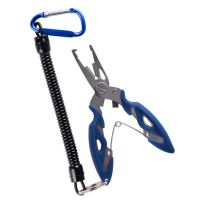 Fishing Pliers Grip Fishing Tackle Gear Hook Recover Cutter Line Split Ring Fishing Accessories Use Tongs Multifunction Scissors Accessories
