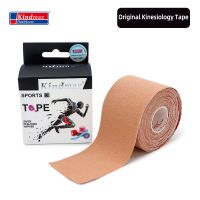 Kindmax Healthcare Cotton Elastic Athletic Kinesiology Tape Adhesive Medical Bandage for Muscle Knee 5cmx5m Roll